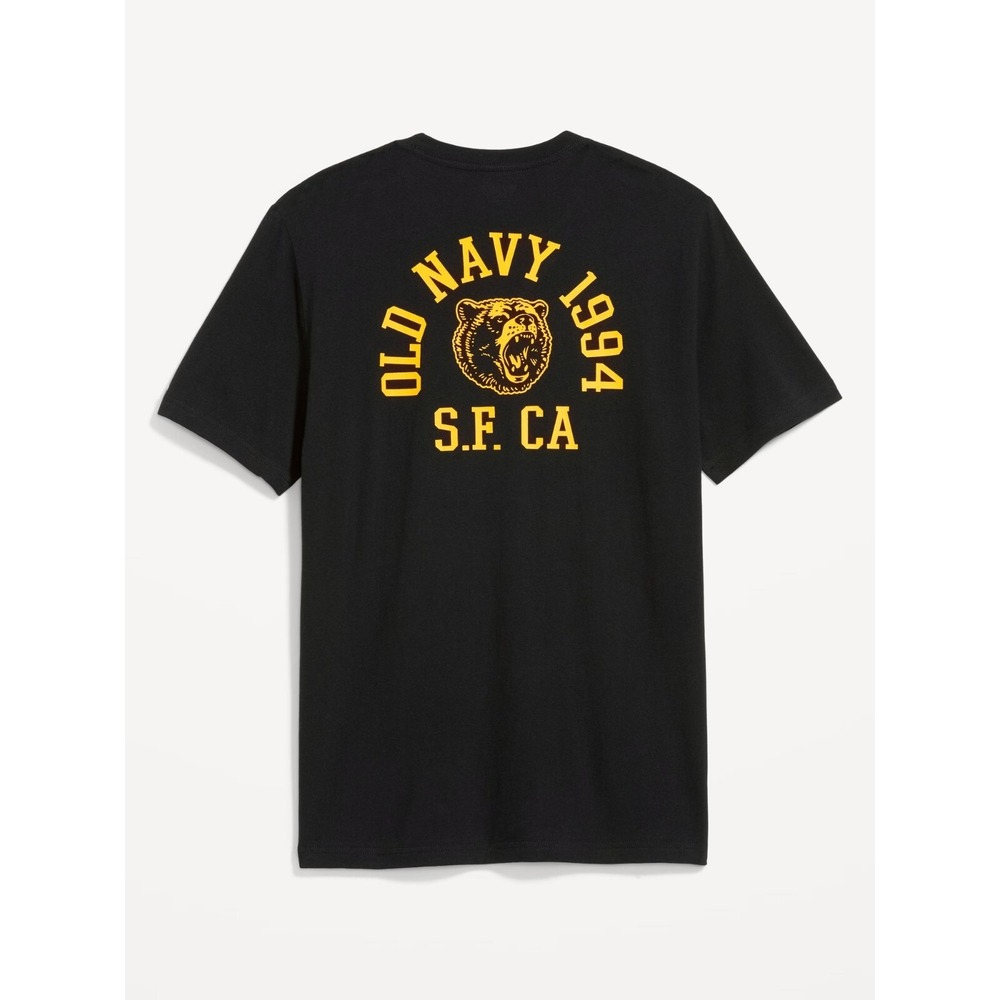 Old Navy 1994 San Francisco California Bear Logo T-shirt - Black - Size XXL